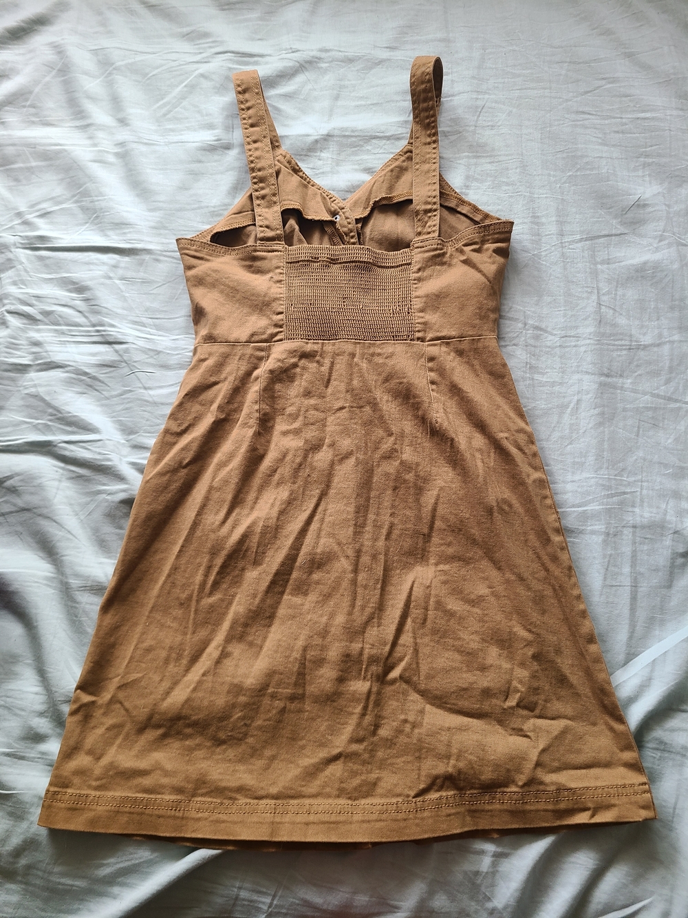 Design Lab Button-Front Pinafore - Picture 2 of 2